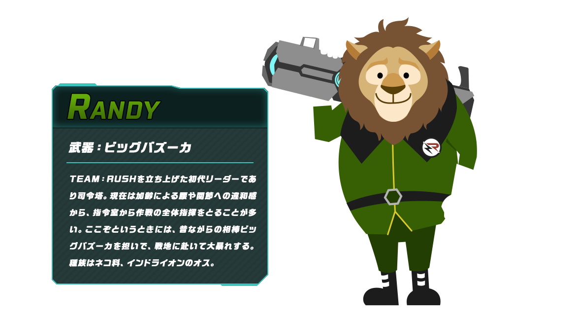 RANDY TEAM：RUSHを立ち上げた初代リーダーであり司令塔
